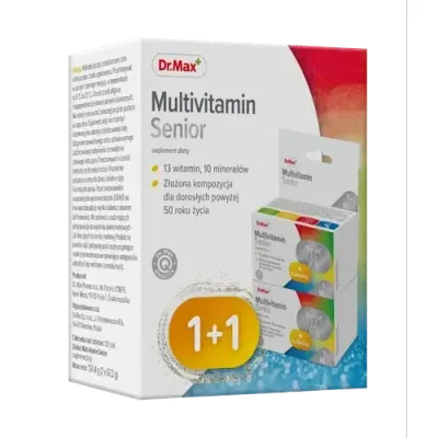 Доктор Макс Мультивитамины для пожилых 60+ - 60 таблеток