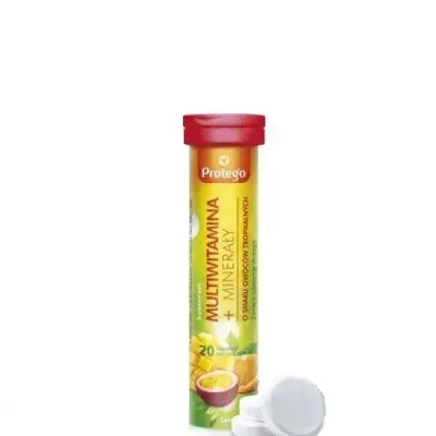 БАД Protego Multivitamin+Minerals, 20 шипучих таблеток