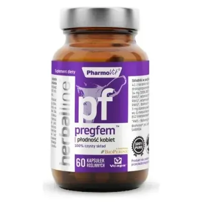 Pharmovit Pregfem™ женская фертильность - биологически активная добавка, 60 капсул
