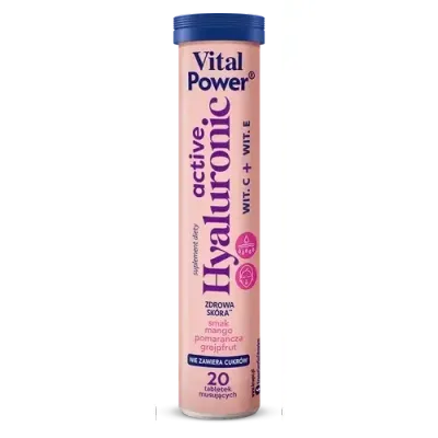 Vital Power Active Гиалуроновый витамин С и витамин Е - 28 шт.