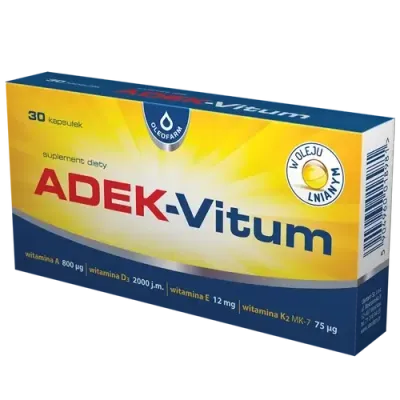 Oleofarm ADEK-Vitum диетическая добавка, 30 капсул
