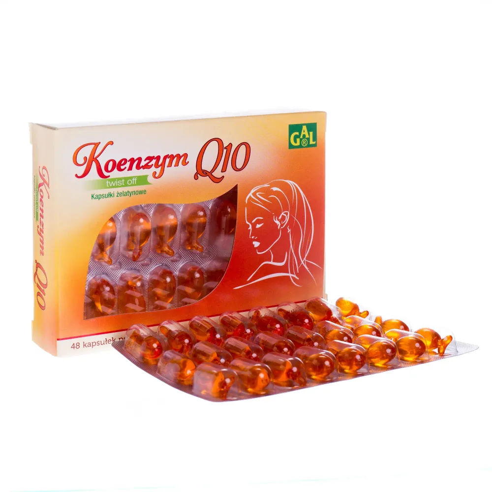 Косметические капсулы Gal Coenzyme Q10, 48 выкручивающихся капсул