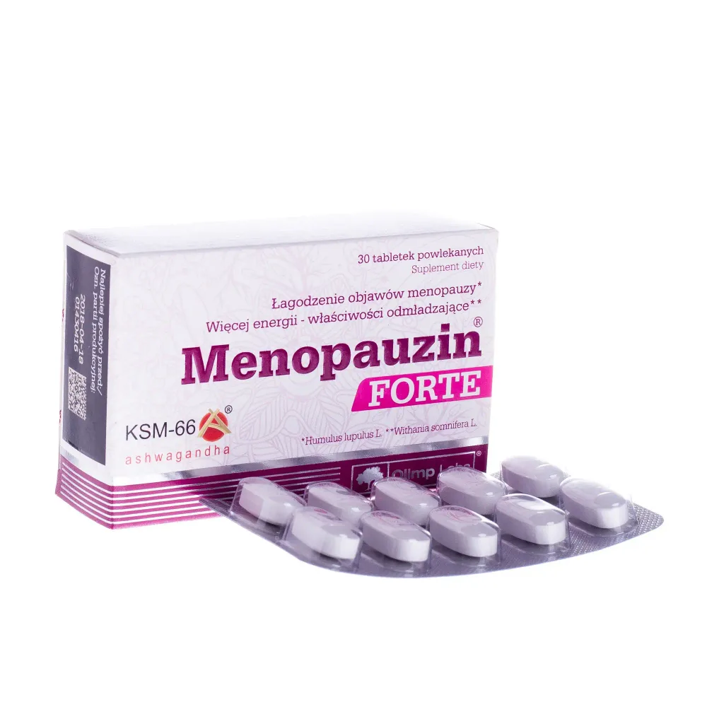 Диетическая добавка Olimp Menopauzin Forte, 30 таблеток в пленочной оболочке