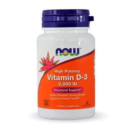 Now Foods Витамин D3 2000 - 120 капсул