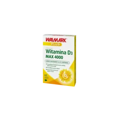Walmark Plus Vitamin D3 MAX 4000 - 60 мягких капсул