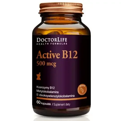 Doctor Life Active B12 500 мг - 60 капсул