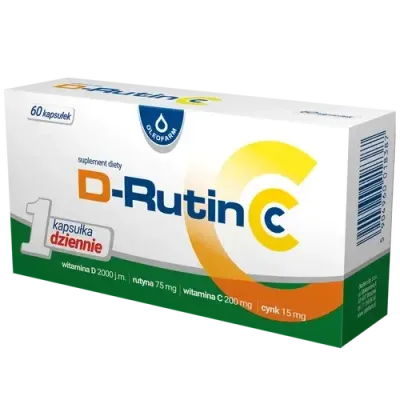 Oleofarm D-Rutin CC диетическая добавка, 60 капсул