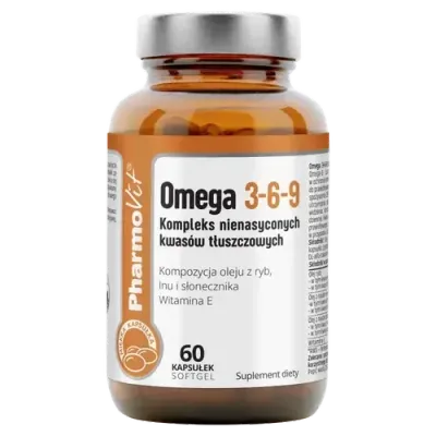 БАД Фармовит Омега 3-6-9, 60 капсул