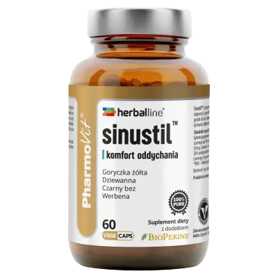 Pharmovit Herbaline Sinustil™ respiratory comfort - 60 капсул