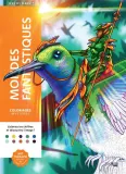 Hachette раскраска по номерам Coloriages mystères - Mondes fantastiques — фото 1