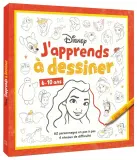 Hachette раскраска по номерам DISNEY - J'apprends à dessiner - 62 personnages en pas à pas (6+) — фото 1