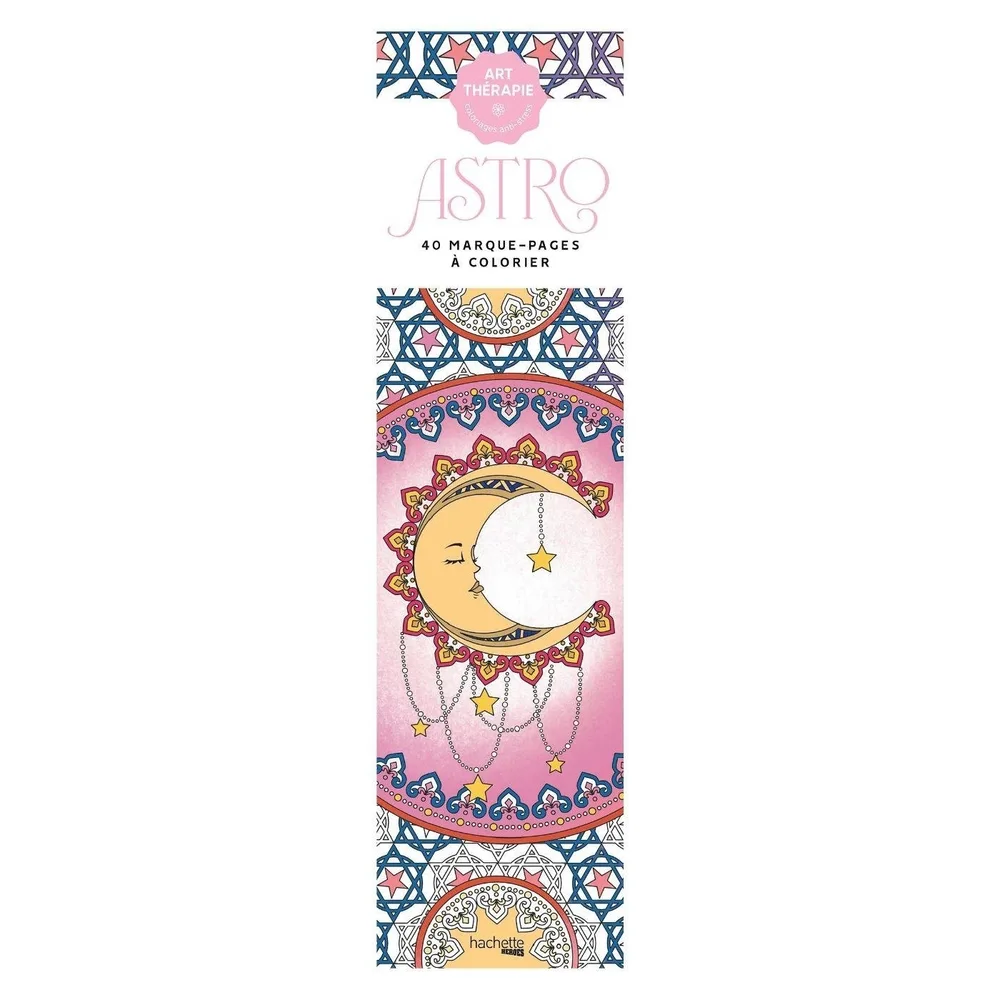 Hachette раскраска по номерам Marque-pages - Astro
