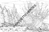 Hachette раскраска по номерам Poudlard - Le livre de coloriage officiel — фото 6