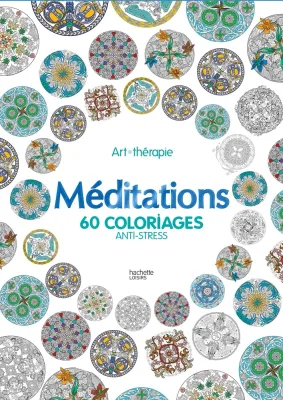 Hachette/ раскраска по номерам/ Méditations