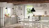 IKEA LERHYTTAN (ИКЕА ЛЕРХЙТТАН) — Ножка для декоративного цоколя, светло-серый, 8 см — фото 3