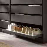 IKEA KOMPLEMENT (ИКЕА КОМПЛИМЕНТ) — Выдвижной поднос, темно-серый, 100x58 см — фото 2