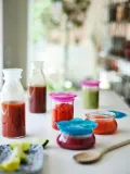 ÖVERMÄTT Протектор для продуктов, набор из 3 штук, разноцветный силикон — фото 3