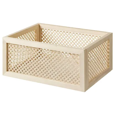 IKEA VÄLTNING (ИКЕА ВЭЛТНИНГ) — Контейнер, натуральный, 25x35x15 см