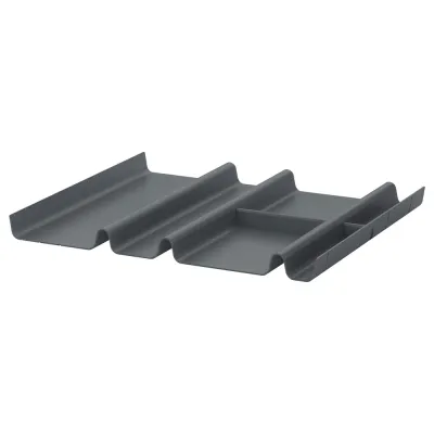IKEA SUMMERA (ИКЕА СУММЕРА) — Вставка для ящиков, антрацит, 44x37 см