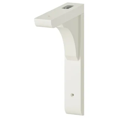 IKEA RAMSHULT (ИКЕА РАМСХУЛТ) — Кронштейн, белый, 18x22 см