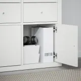 IKEA KALLAX (ИКЕА КАЛЛАКС) — Вставка с дверцей, белая, 33x33 см — фото 2
