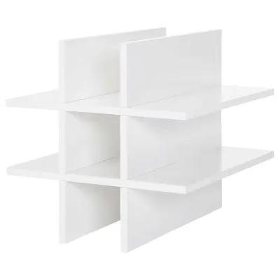 IKEA KALLAX (ИКЕА КАЛЛАКС) — Вставка для бутылки, белая, 33x33 см