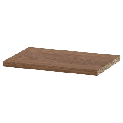 IKEA BILLY (ИКЕА БИЛЛИ) — Полка, коричневый орех, 36x26 см