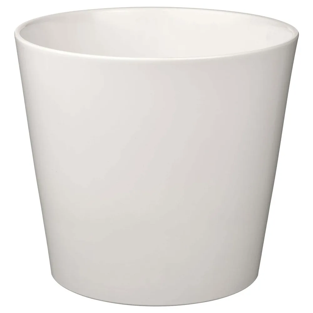 IKEA SOJABÖNA (ИКЕА СОЙАБОНА) — Кашпо, белая, 32 см