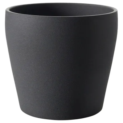 IKEA PERSILLADE (ИКЕА ПЕРСИЛЛАДЕ) — Кашпо, темно-серая, 24 см