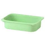 IKEA TROFAST (ИКЕА ТРУФАСТ) — Контейнер, светло-зеленый, 42x30x10 см — фото 1