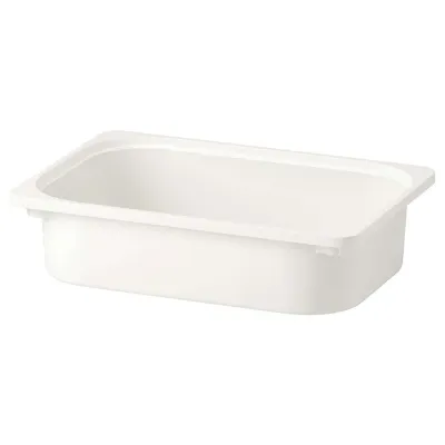 IKEA TROFAST (ИКЕА ТРУФАСТ) — Контейнер, белый, 42x30x10 см