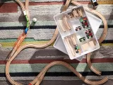 IKEA LILLABO (ИКЕА ЛИЛЛАБО) — Набор поездов и треков из 45 деталей — фото 8