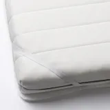 IKEA LENAST (ИКЕА ЛЕНАСТ) — Водонепроницаемый наматрасник, белый, 70x160 см — фото 2