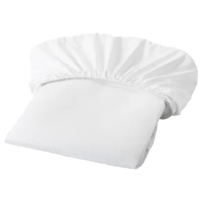 IKEA LENAST (ИКЕА ЛЕНАСТ) — Наматрасник, белый, 60x120 см