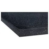 IKEA SÄLJAN (ИКЕА СÄЛЙАН) - Столешница на заказ, черный минерал/ламинат, 30-45x3,8 см — фото 2