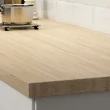 IKEA PINNARP (ИКЕА ПИННАРП) - Столешница изготовлена по индивидуальному заказу, ясень/шпон, 30-45x3,8 см — фото 4