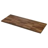 IKEA KARLBY (ИКЕА КАРЛБЙ) - Столешница изготовлена по индивидуальному заказу, орех/шпон, 30-45x3,8 см — фото 1