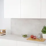 IKEA EKBACKEN (ИКЕА ЕКБАСКЕН) - Столешница на заказ, светло-серый имитирующий бетон/ламинат, 45,1-63,5x2,8 см — фото 5