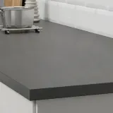 IKEA EKBACKEN (ИКЕА ЕКБАСКЕН) - Столешница изготовлена по индивидуальному заказу, имитация бетона/ламината, 30-45x2,8 см — фото 4