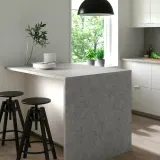 IKEA EKBACKEN (ИКЕА ЕКБАСКЕН) - Столешница на заказ, эффект известняка/ламинат, 45,1-63,5x2,8 см — фото 5