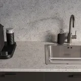 IKEA EKBACKEN (ИКЕА ЕКБАСКЕН) - Столешница на заказ, эффект известняка/ламинат, 45,1-63,5x2,8 см — фото 7
