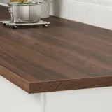 IKEA EKBACKEN (ИКЕА ЕКБАСКЕН) - Столешница на заказ, коричневый орех/ламинат, 45,1-63,5x2,8 см — фото 4