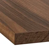 IKEA EKBACKEN (ИКЕА ЕКБАСКЕН) - Столешница изготовлена по индивидуальному заказу, коричневый орех/ламинат, 30-45x2,8 см — фото 2