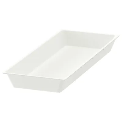 IKEA UPPDATERA (ИКЕА УППДАТЕРА) — Вставка для ящика, белая, 20x50 см