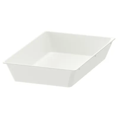 IKEA UPPDATERA (ИКЕА УППДАТЕРА) — Вставка для ящика, белая, 20x31 см