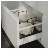 IKEA UPPDATERA (ИКЕА УППДАТЕРА) — Держатель для тарелок, антрацит, 15-23 см — фото 4