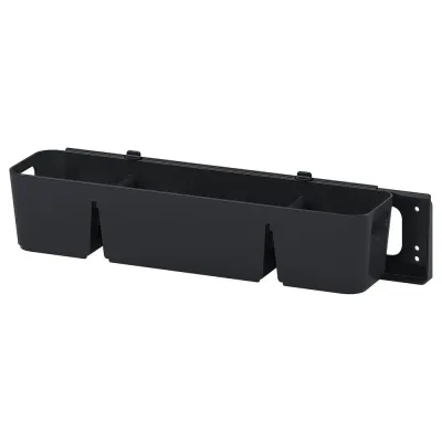 IKEA UPPDATERA (ИКЕА УППДАТЕРА) — Корзина с горкой, антрацит, 50x15x12 см