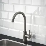 IKEA DELSJÖN (ИКЕА ДЕЛСЙÖН) - Смеситель для кухни, эффект олова — фото 2