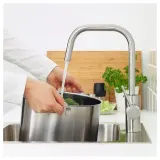 IKEA ÄLMAREN (ИКЕА ÄЛМАРЕН) - Смеситель для кухни, сталь — фото 3