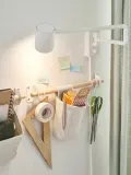 IKEA NEREBY (ИКЕА НЕРЕБЙ) — Крючок "s", белый — фото 4